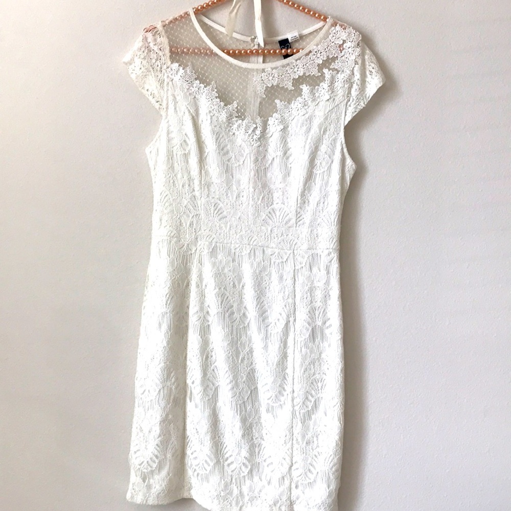 Off White cocktail dress